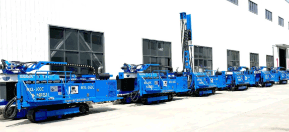Anman MXL-160C multi-functional drills lined up for shipment