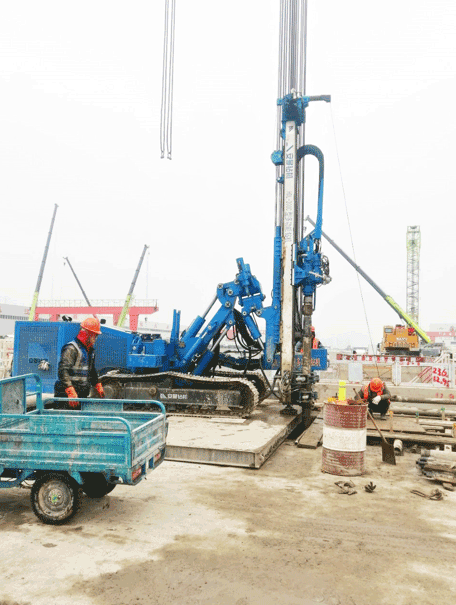 Drilling and cementing construction with HDL-200C rig in Jiangsu
