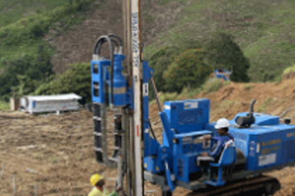 Philippines Geothermal Mountain Drill Rig